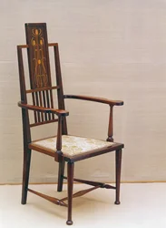Krzesło Liberty & Co. (drewno satynowe)