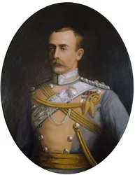 Podpułkownik Eustace Melville Lawford (ur.1856) ok.1900