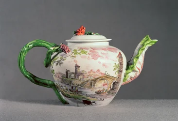 Czajnik Longton Hall, c.1755 (porcelana)