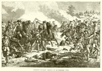 Szarża kawalerii Loudons w Kunersdorf