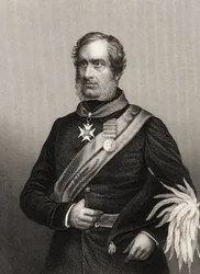 Generał dywizji sir Henry Havelock z „Historii buntu indyjskiego” opublikowanej w 1858 r.