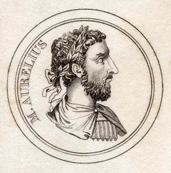 Marek Aureliusz, ze „Słownika historycznego Krabba”, opublikowanego w 1825 r.