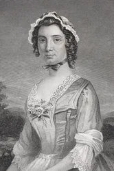 Mary Philipse, z „Galerii Portretów Historycznych”, wydana ok. 1880 r.