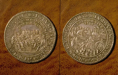 Medal upamiętniający Klęska Armady Hiszpańskiej, 1588 (srebrny)