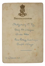 Menu na Boże Narodzenie w Sandringham