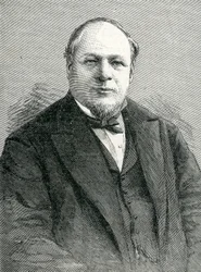 Pan John Young, burmistrz Sydney, ilustracja z The Graphic 8 maja 1886 r.