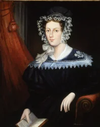 Pani Ann Jane Carlisle, c.1828-32 (olej na płótnie)