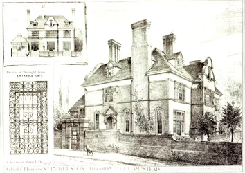 No.17 Kelston, St. Johns Avenue, z The Building News, 10 lutego 1882 r.