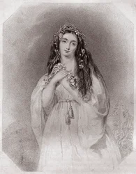 Ophelie (Ophelia) (Hamlet) w - „” Shakespeare Women
