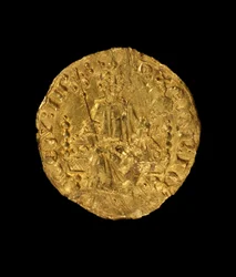 Penny króla Henryka III, 1257-58 (złoto) (patrz także 429894)