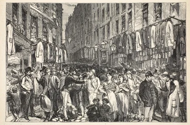 Halka Lane (ulica Middlesex), 1870