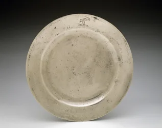 Płyta, ok. 1750 (cyna)