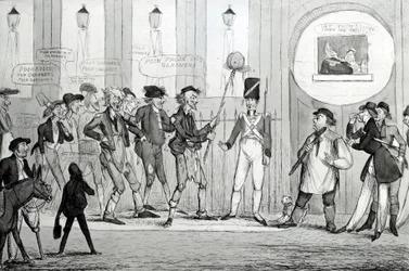 Biedni zamarli ogrodnicy, 1820