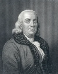Portret Benjamina Franklina, ok. 1833