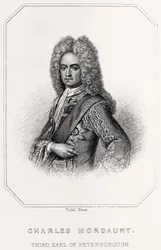 Portret Charlesa Mordaunta, 3. hrabiego Peterborough, 1835