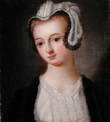 Portret Faith Hardwick (olej na panelu)