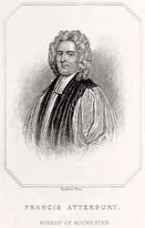 Portret Francisa Atterbury, biskupa Rochester, 1835