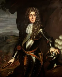 Portret Jakuba II (1633-1701) w zbroi