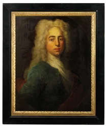 Portret Johna Cooksona, początek XVIII wieku