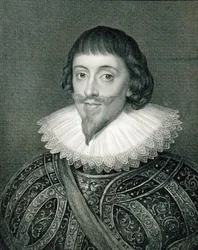 Portret Johna Powletta (1598-1675) 5. markiza Winchester, z „Lodge