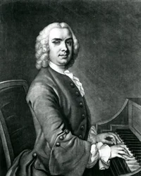 Portret Johna Stanleya (1712-86) (grafika)
