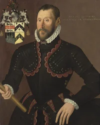 Portret Richarda Goodricke, senatora w wieku 50 lat, 1574