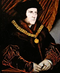 Portret Sir Thomas More (olej na desce dębowej)