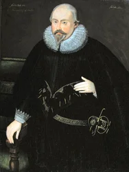 Portret Thomasa Morgana z Machen (ur. 1568) ok. 1620 (olej na desce)