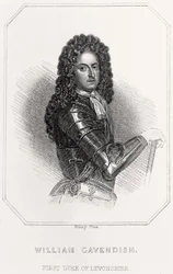 Portret Williama Cavendisha, 1. księcia Devonshire, 1835
