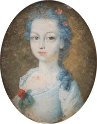 Portret damy, prawdopodobnie Małgorzaty, hrabiny Cork (1710-1758), ok. 1705-58 (olej na płótnie)