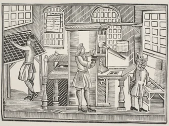 Drukarnia, c.1710