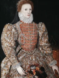Królowa Elżbieta I, c.1575 (olej na panelu)