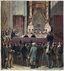 Ustawa o reformie: Lord Grey, nowy premier, przedstawił w parlamencie projekt reformy w 1832 r. „Bal reformatorski”