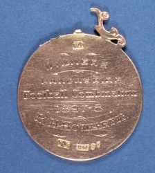 Rewers medalu Preston North End Football Club, 1897-98 (metal) (patrz również 315000)