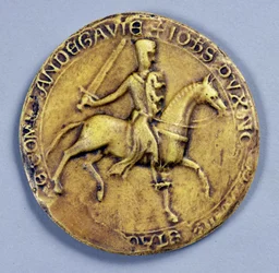 Pieczęć króla Jana (1167-1216) 1200