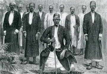 Sekebobo Wódz Chagwe, Mtesa Wódz Ugandy, Chambarango i Premier Pokino (rycina)