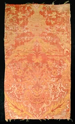 Meble z jedwabiu i lnu, 1550-1600