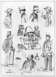 Simla Moda na rok 1850