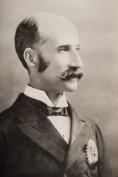 Sir Henry Petty-Fitzmaurice, 5. markiz Lansdowne, ilustracja z „Króla Edwarda i jego czasy” Andre Maurois (druk)