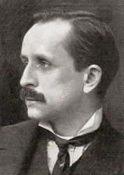 Sir James Matthew Barrie z magazynu The World and His Wife, opublikowany w 1907 r.