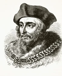 Sir Thomas More, z „The National and Domestic History of England” Williama Hickmana Smitha Aubreya (1858-1916) opublikowanego w Londynie ok. 1890 r.