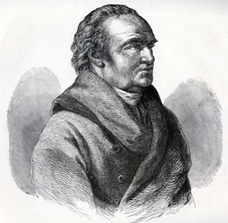 Sir William Herschel (1738-1822) Ilustracja z Ilustrowanej Historii Anglii Johna Cassella