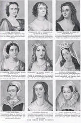 Niektóre słynne kobiety w historii, ilustracja z Hutchinson