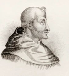 Św. Tomasz z Akwinu, ze „Słownika historycznego krabów”, opublikowanego w 1825 r.