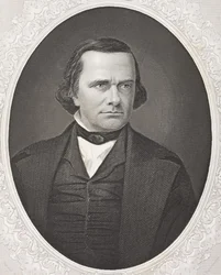 Stephen Arnold Douglas, z „Galerii Portretów Historycznych”, opublikowany ok. 1880 r.