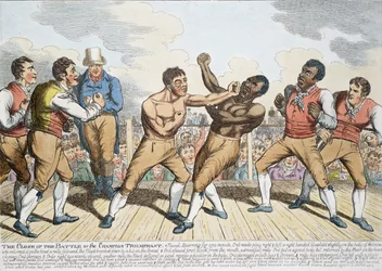 The Close of the Battle or the Champion Triumphant, opublikowany 1811