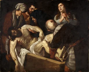 Złożenie do grobu (olej na płótnie)