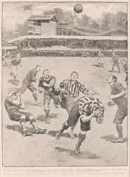 Puchar Związku Piłki Nożnej – finałowy remis na terenie Crystal Palace, 1895