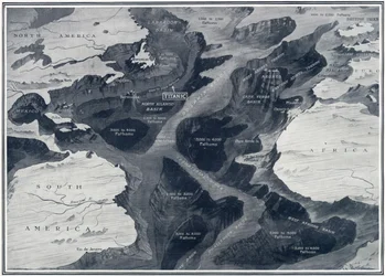 The Lost Titanic – Gdzie leży na Atlantyku, z „Sfery”, 27 kwietnia 1912 (lito) (detal 450820)