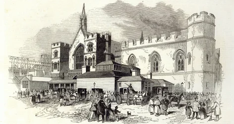The New Committee Rooms, Izba Gmin, z „The Illustrated London News”, 22 lutego 1845 (rycina)